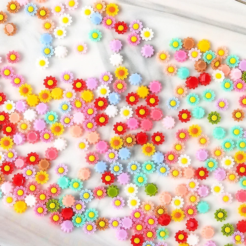 Resin Art Rose Petals - 100pcs DIY Nail Charms Accessories Nail