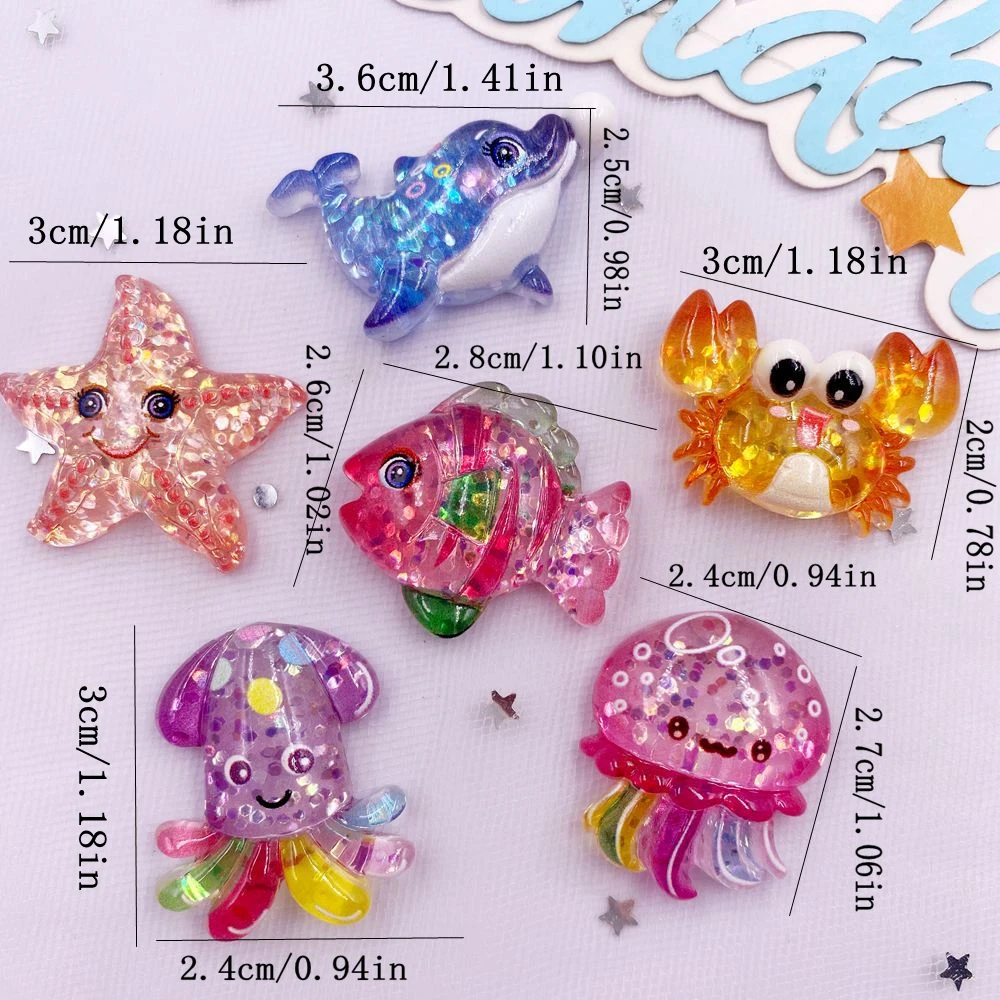 10pcs Glitter Colorful Resin S - Resin Art Beach review and price