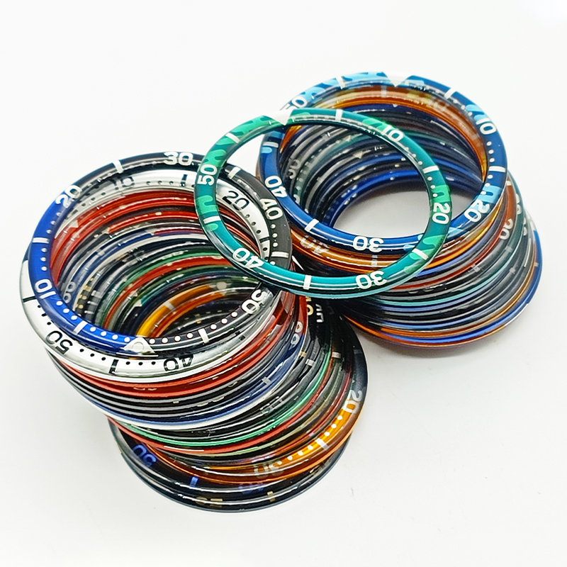 Mod 38mm SKX007 Bezel Insert F - Resin Art Underwater review and price