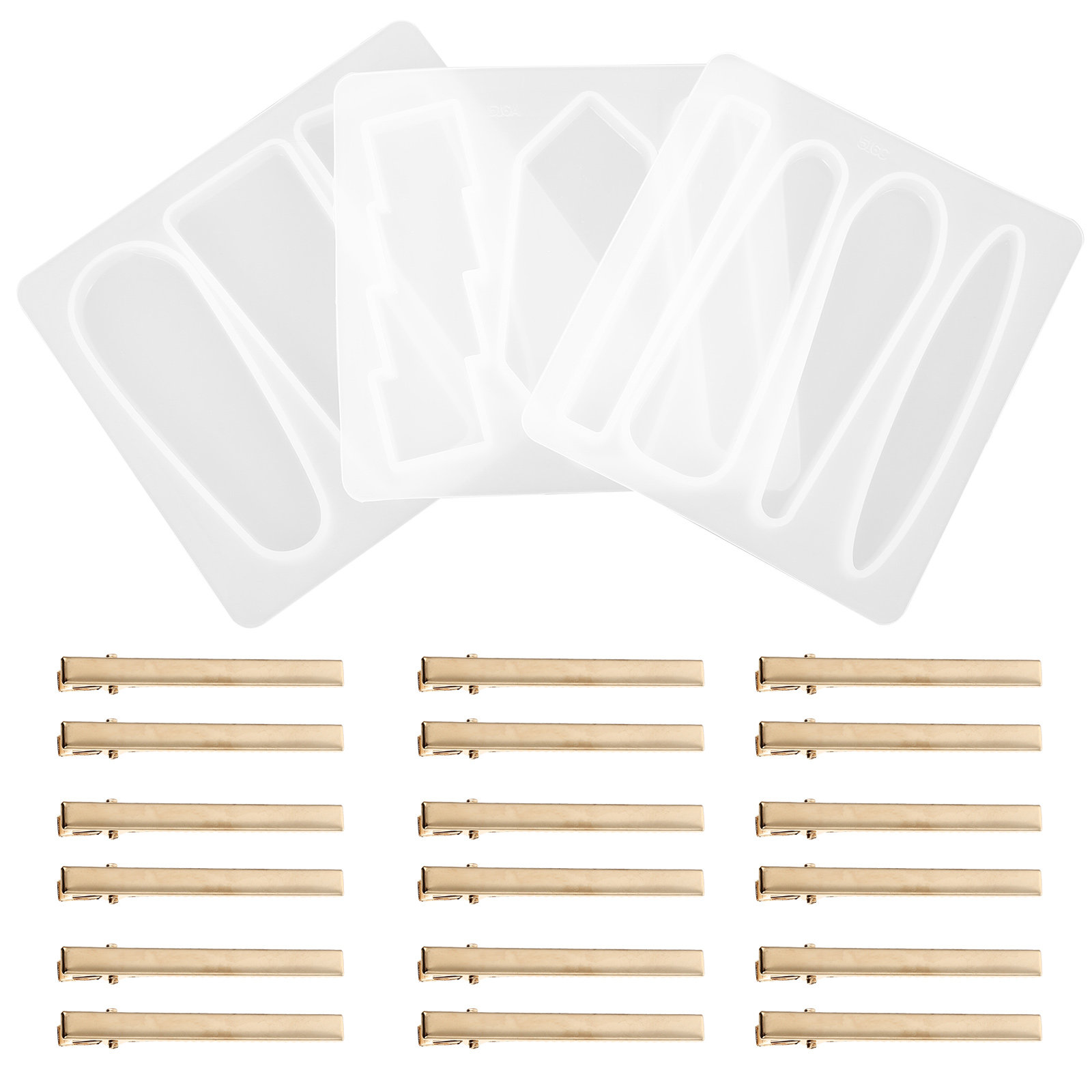 1Set Silicone Hair Clips Mold  - Resin Art Diy review and price