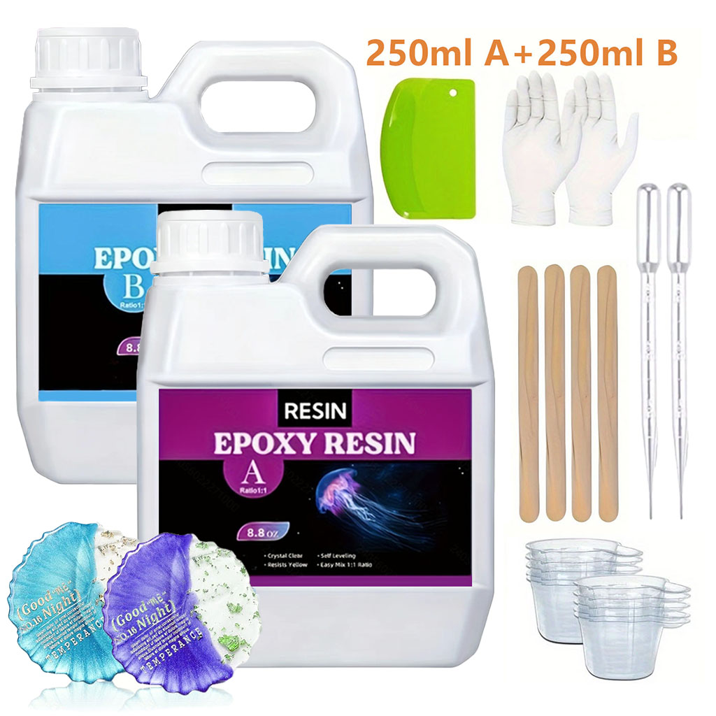 125ml/250ml Crystal Clear Cast - Resin Art And Jewelry review and price
