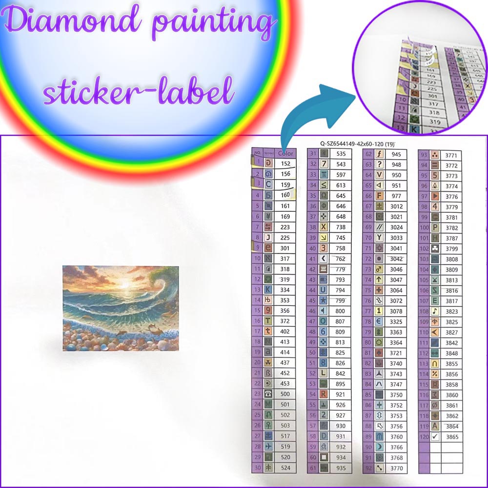 Diy 120 Color Resin Diamond Pa - Resin Art Beach review and price