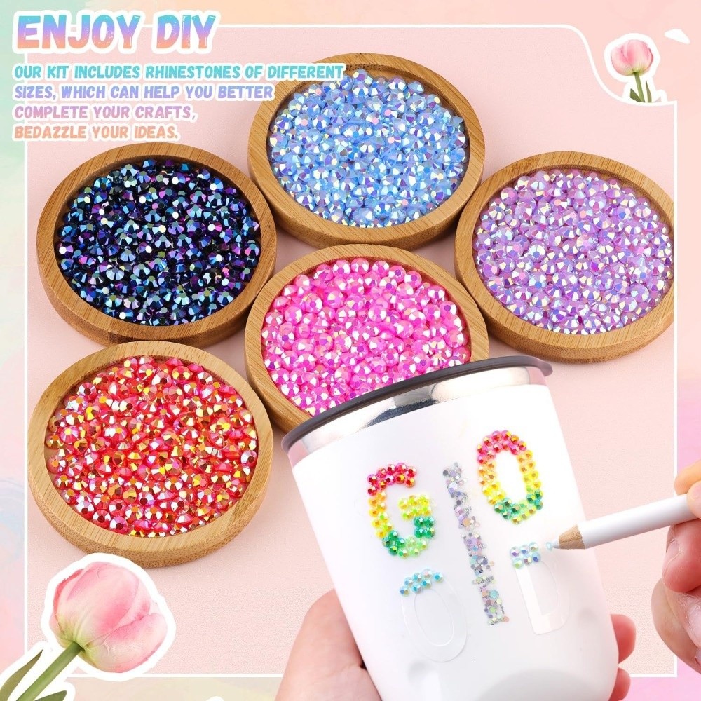 Multicolor Resin Rhinestone Ki - Resin Art And Jewelry review and price