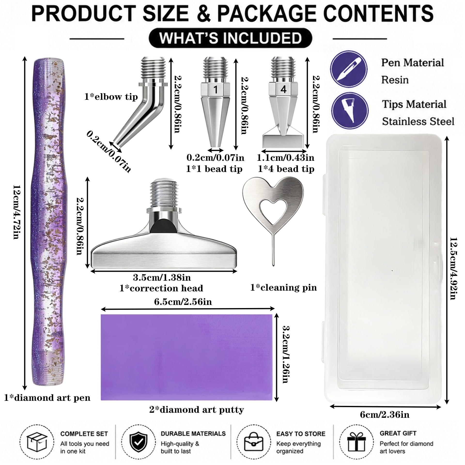 Diamond painting art pen, with - Resin Art Diy review and price
