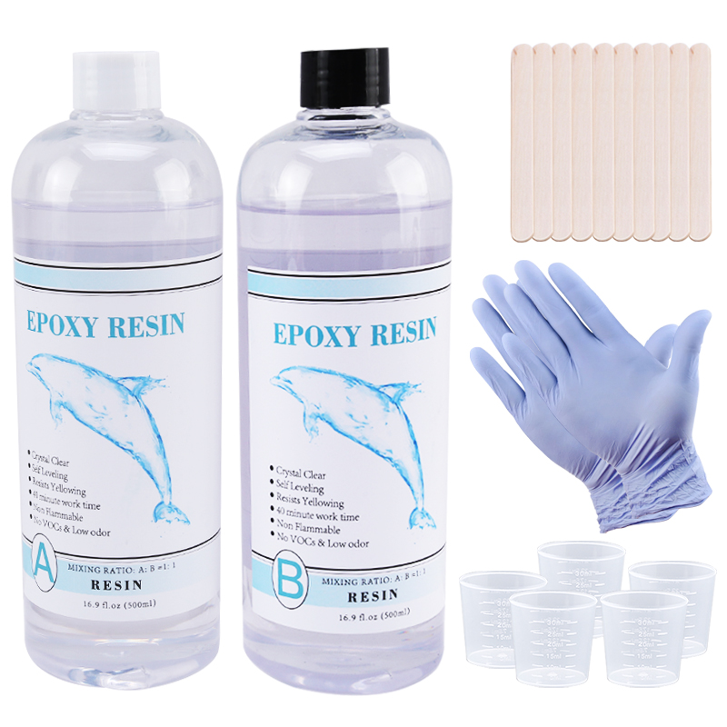 1:1 Clear Epoxy Resin Crystal  - Resin Art And Jewelry review and price