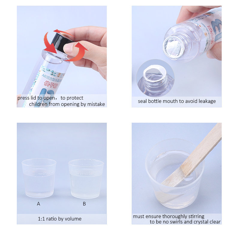 1:1 Clear Epoxy Resin Crystal  - Resin Art And Jewelry review and price