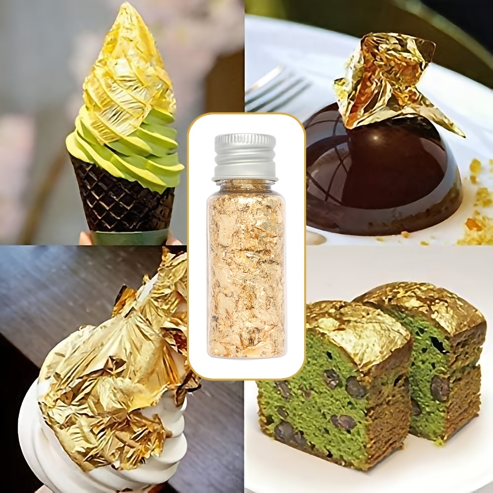 Metallic Leaf Flakes,Cake Deco - Resin Art With Rose review and price