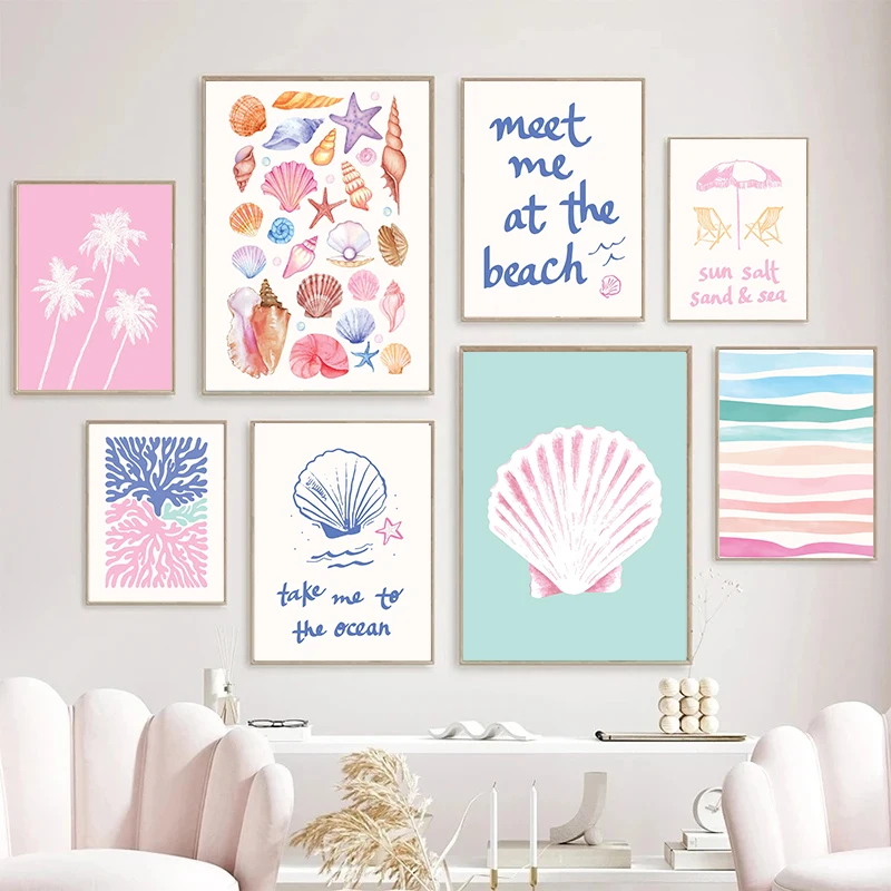Coastal Gallery Wall Art Summe - Resin Art Beach review and price