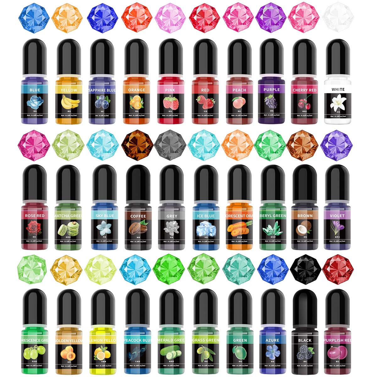 5ml/Bottle Epoxy Resin Pigment - Resin Art And Jewelry review and price
